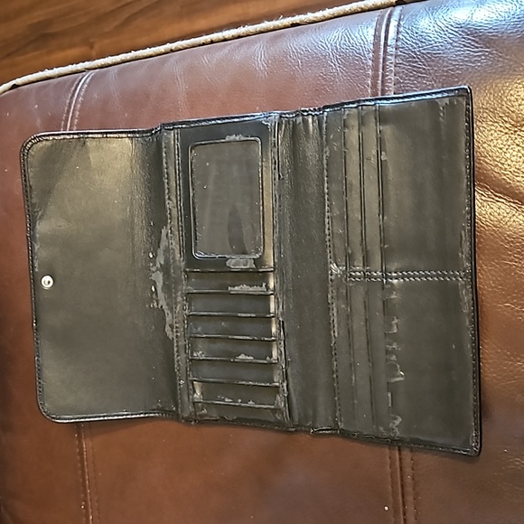 Coach Check Wallet - Picture 3 of 7